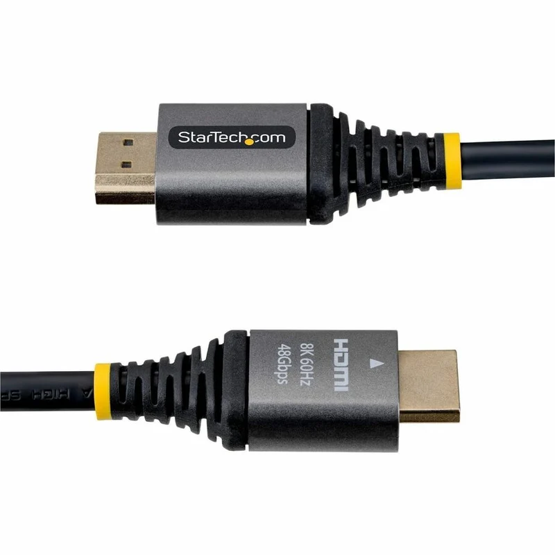 Câble HDMI ultra haute vitesse certifié StarTech de 4.5 m (15 pi), 8K 60 Hz/4K 120 Hz, HDMI 2.1 avec HDR10+/eARC, 48 Gbit/s, référence HDMM21V15F