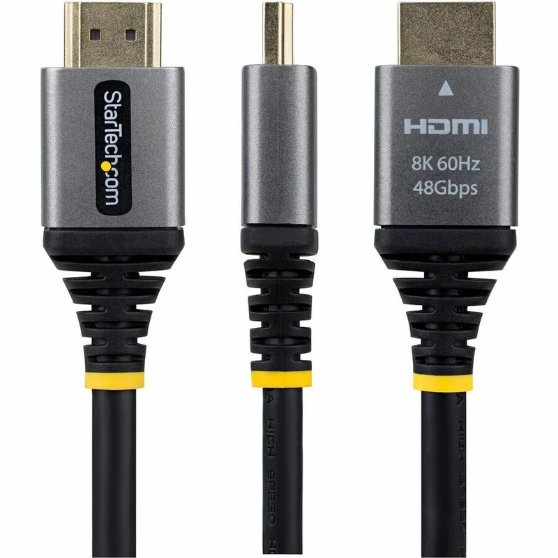 Câble HDMI ultra haute vitesse certifié StarTech de 1.8 m (6 pi), 8K 60 Hz/4K 120 Hz, HDMI 2.1 avec HDR10+/eARC, 48 Gbit/s, référence HDMM21V6F
