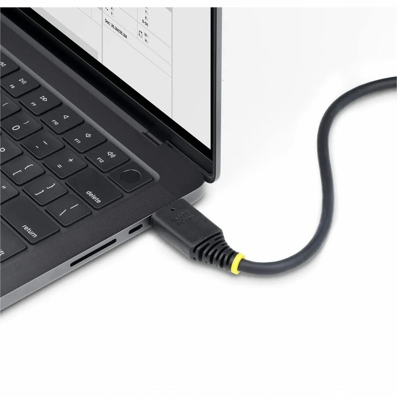 Câble HDMI haute vitesse StarTech.com de 8 m (2.4 pi) avec connecteurs Gripping, 4K 60 Hz/1440p 144 Hz, 18 Gbit/s, câble HDMI 2.0 UHD, gaine TPE HDMI2-CABLE-GRIP-8F
