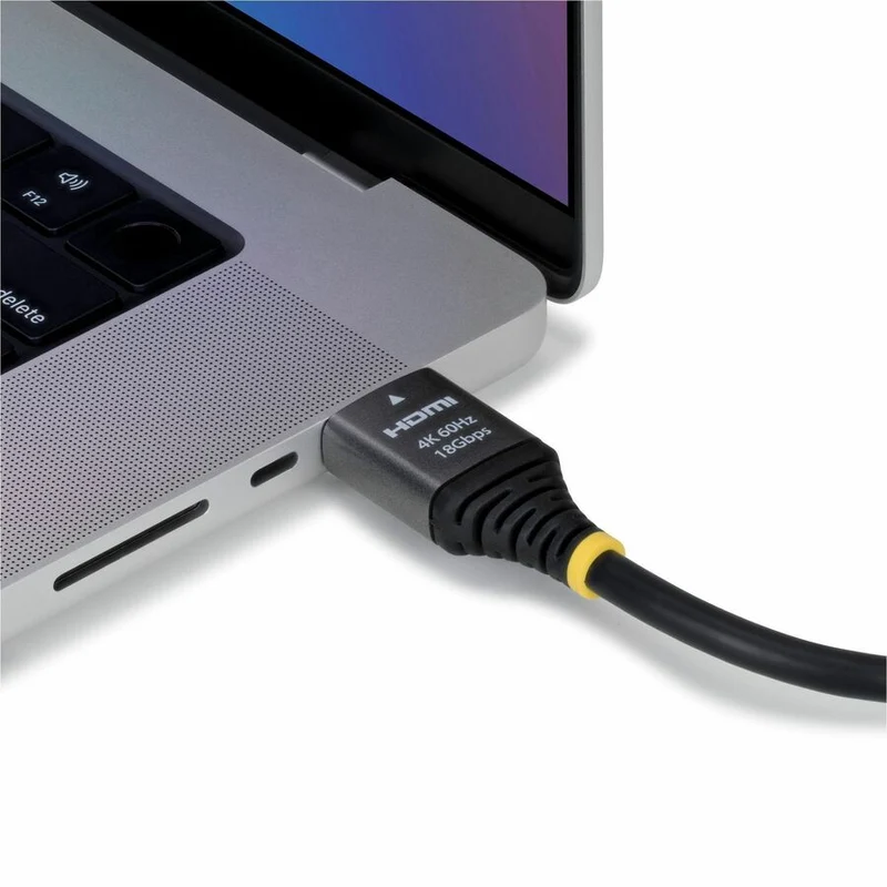 Câble HDMI haute vitesse certifié StarTech Premium de 4.5 m (15 pi), 4K 60 Hz/1440p 144 Hz, câble HDMI 2.0 haute flexibilité avec HDR10/ARC, 18 Gbit/s HDMMV15F