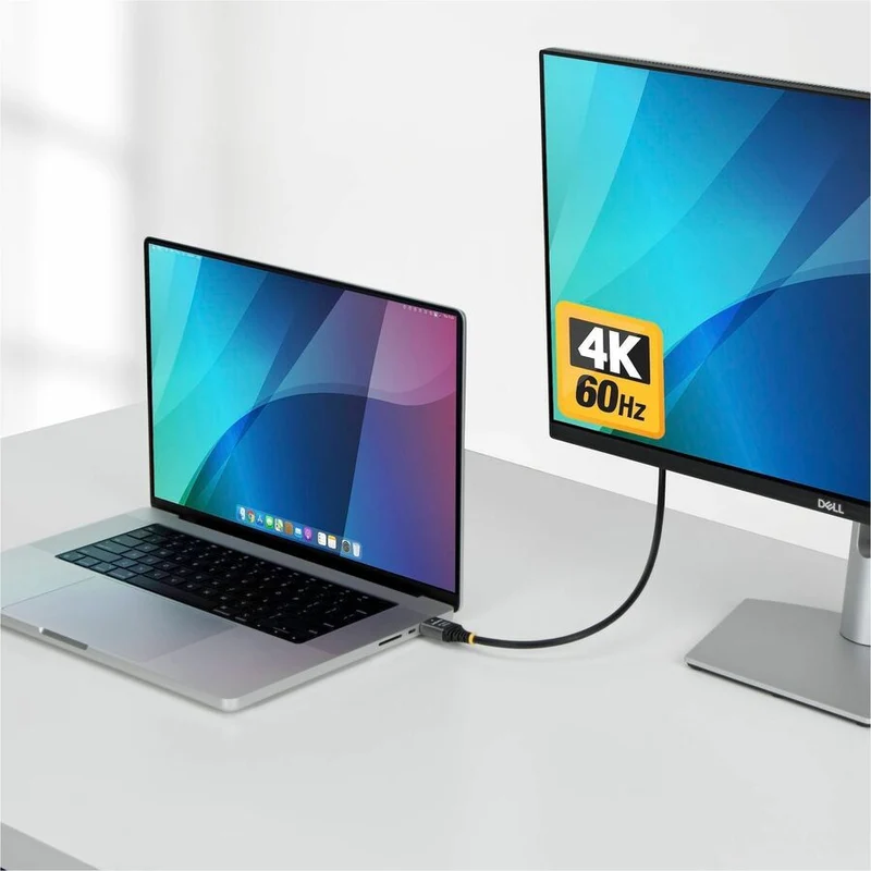 Câble HDMI haute vitesse certifié StarTech Premium de 1.5 m (5 pi), 4K 60 Hz/1440p 144 Hz, câble HDMI 2.0 haute flexibilité avec HDR10/ARC, 18 Gbit/s HDMMV5F