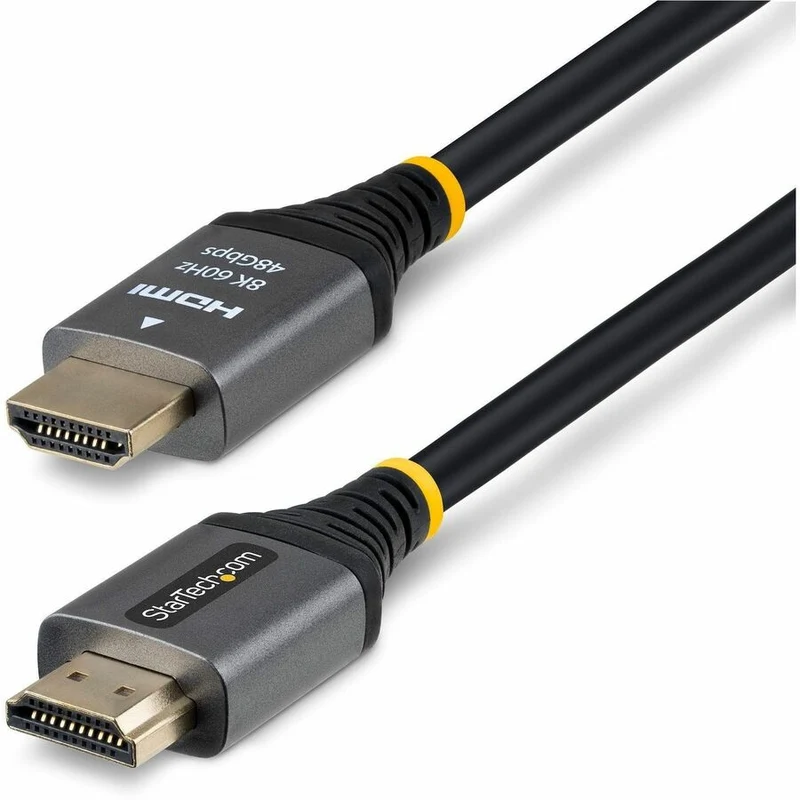 Câble HDMI ultra haute vitesse certifié StarTech de 30 cm (1 pi), 8K 60 Hz/4K 120 Hz, HDMI 2.1 avec HDR10+/eARC, 48 Gbit/s, référence HDMM21V1F