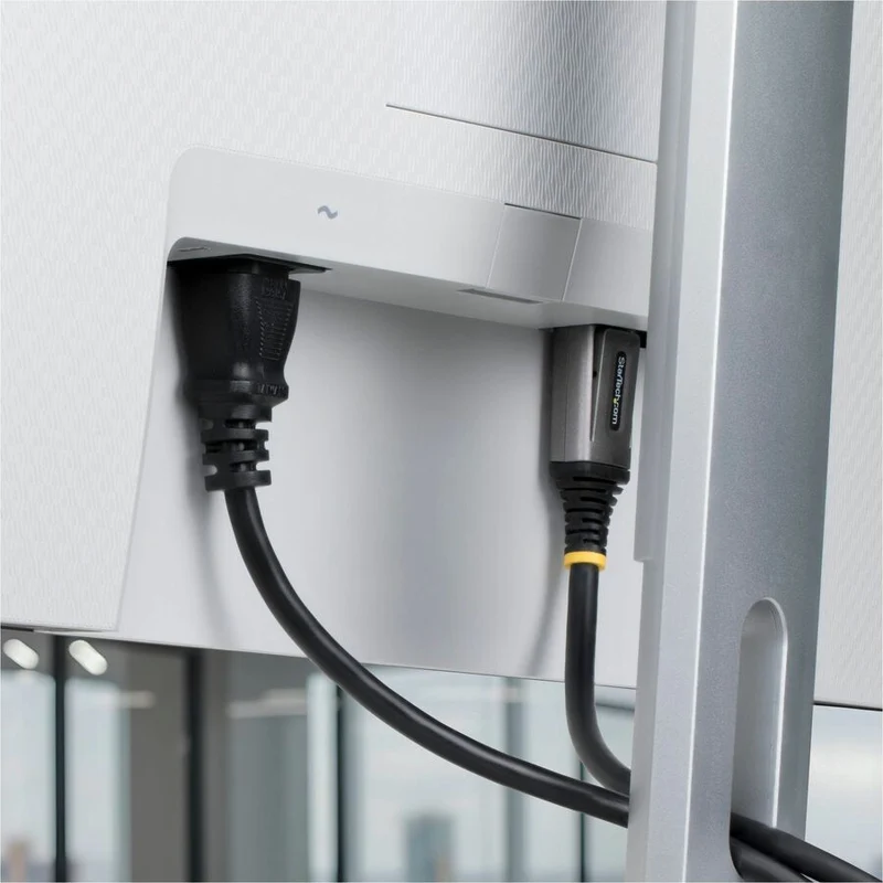 Câble DisplayPort 2.1 StarTech de 6 m, certifié VESA DP54, compatible 8K 60 Hz, 8K 144 Hz/4K 240 Hz avec DSC 1.2a, cordon pour moniteur DP 2.1 DP21V-6F-DP54-CABLE