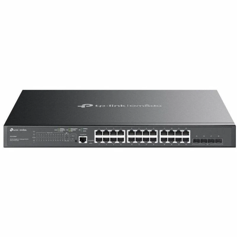 Switch administrable TP-Link SG3428MP, 28 ports Gigabit L2+, 24 ports PoE+