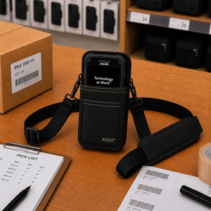 Janam Shoulder Sling Holster for Retail Warehouse and Healthcare | Agoz