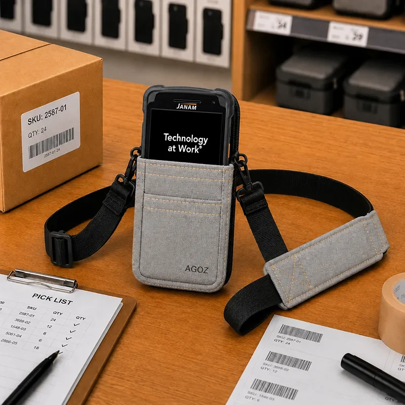 Janam Shoulder Sling Holster for Retail Warehouse and Healthcare | Agoz