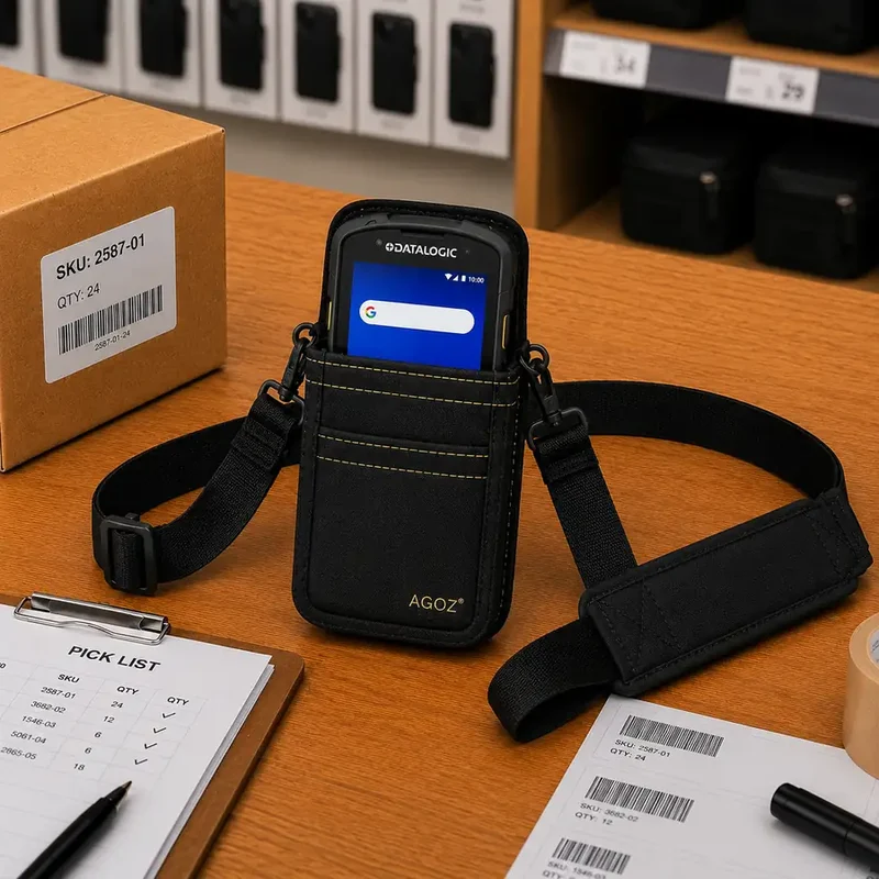 Datalogic Shoulder Sling Holster for Mobile Scanning Routes | Agoz