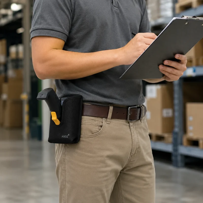 Unitech Trigger Scanner Holster for Shipping and Receiving | Agoz