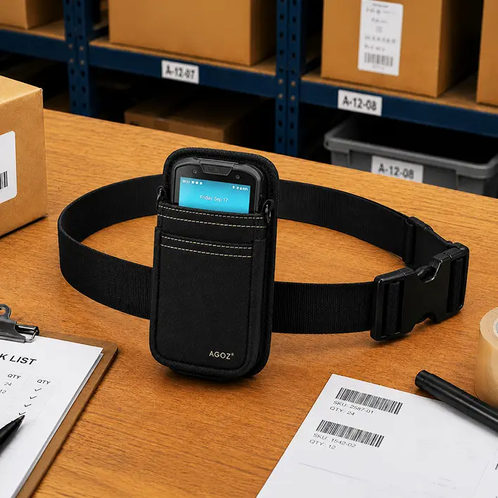 Unitech Waist Belt Pouch for Compact Scanner Carry | Agoz