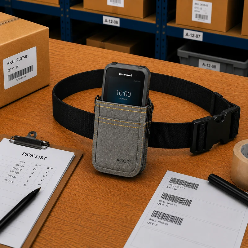Honeywell Compact Waist Belt Pouch for Mobile Inventory Tasks | Agoz