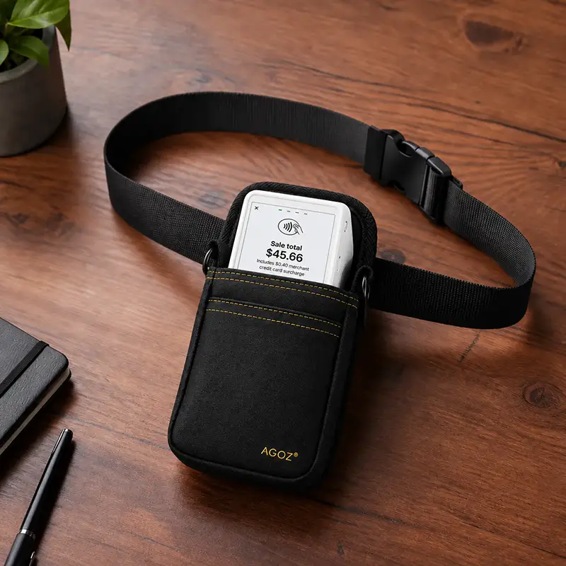 Clover Flex Handheld POS Holster with Rugged Waist Belt | Agoz