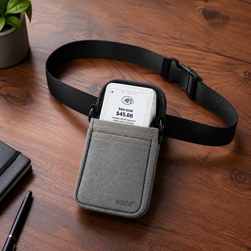 Clover Flex Handheld POS Holster with Rugged Waist Belt | Agoz