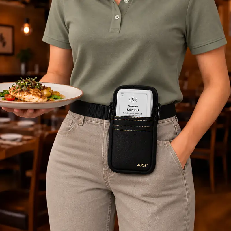 Clover Flex Handheld POS Holster with Rugged Waist Belt | Agoz