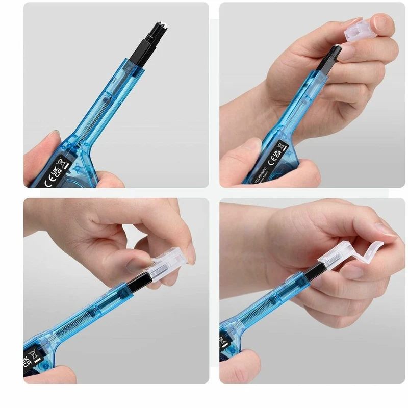 Stylo de nettoyage de fibres optiques StarTech, nettoyeur de fibres MPO pour ports MPO/MTP, nettoyeur de connecteurs de fibres, stylo de nettoyage de fibres optiques FOCPENMPO