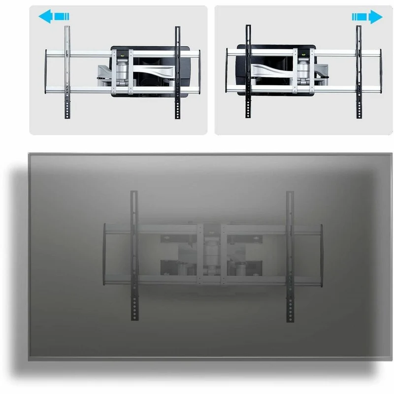 Support mural articulé robuste StarTech pour téléviseurs jusqu'à 100 pouces et 85 kg (187.4 lb), VESA, support discret, TAA 100AP1-TV-WALL-MOUNT