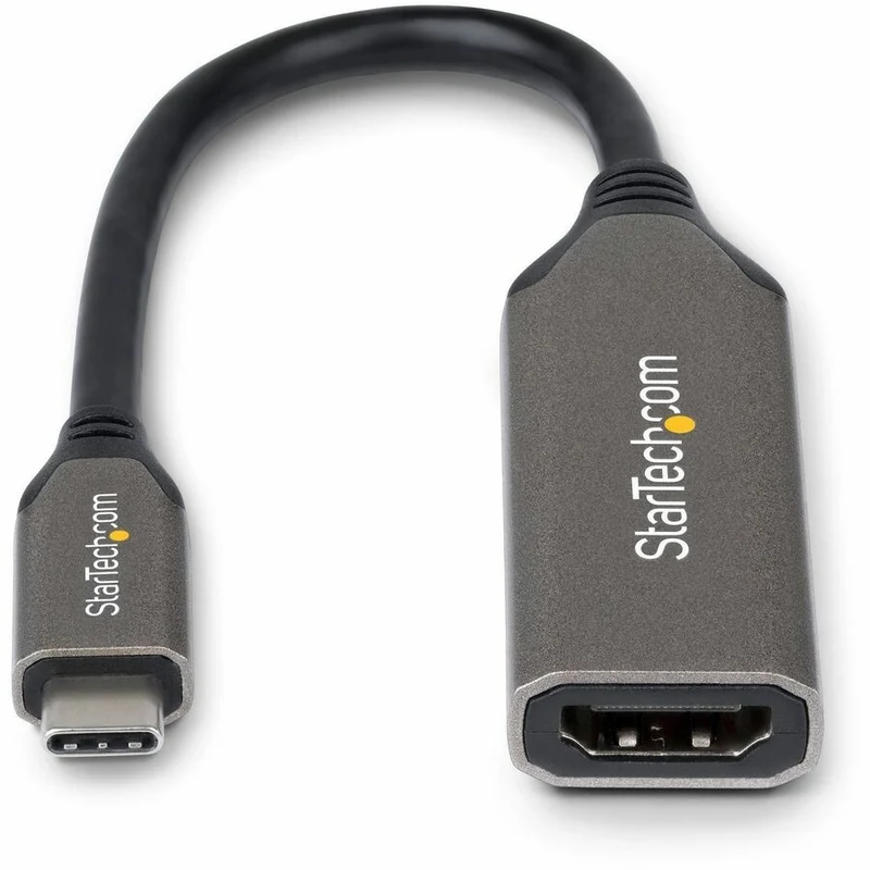 Adaptateur USB-C vers HDMI StarTech.com, 8K 60 Hz / 4K 120 Hz, compatible Thunderbolt / USB4, convertisseur USB-C vers HDMI 2.1 112B-USBC-HDMI21