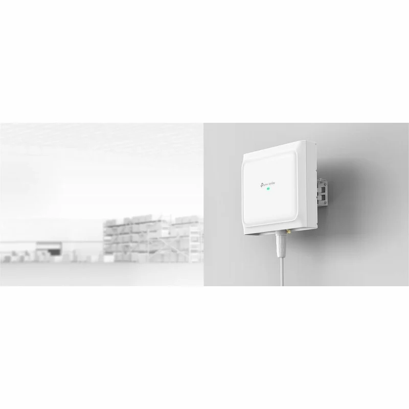 Point d'accès sans fil double bande Wi-Fi 6 IEEE 802.11 a/b/g/n/ac/ax/k/v/r 3 Gbit/s - Intérieur/Extérieur TP-Link EAP650 D30-OUTDOOR