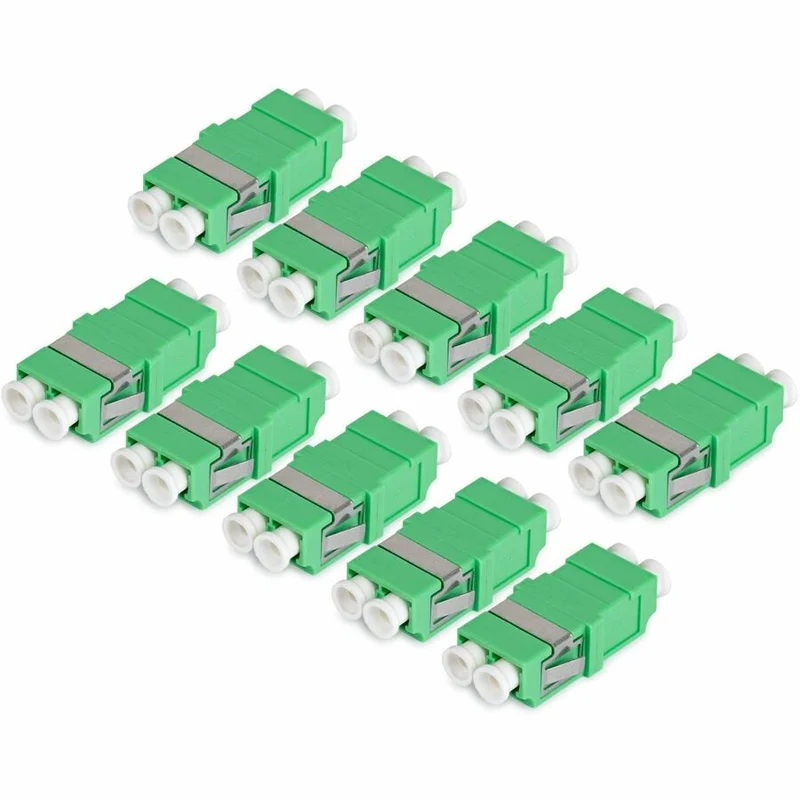 Lot de 10 coupleurs LC-LC StarTech, coupleur fibre optique monomode SC OS2 sans bride, adaptateur duplex LC/APC DUPLEXLCAPCNOF