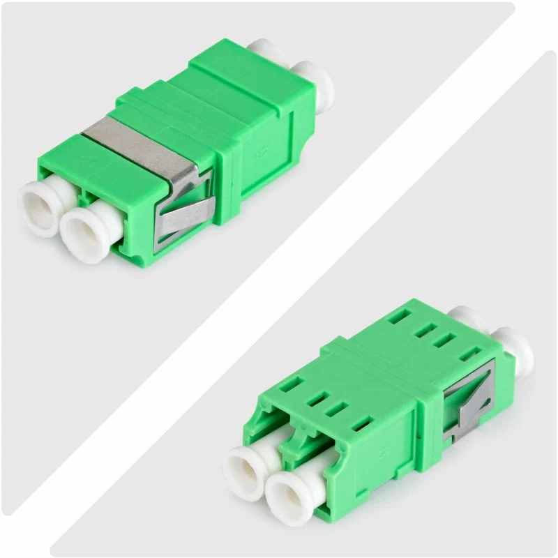 Lot de 10 coupleurs LC-LC StarTech, coupleur fibre optique monomode SC OS2 sans bride, adaptateur duplex LC/APC DUPLEXLCAPCNOF