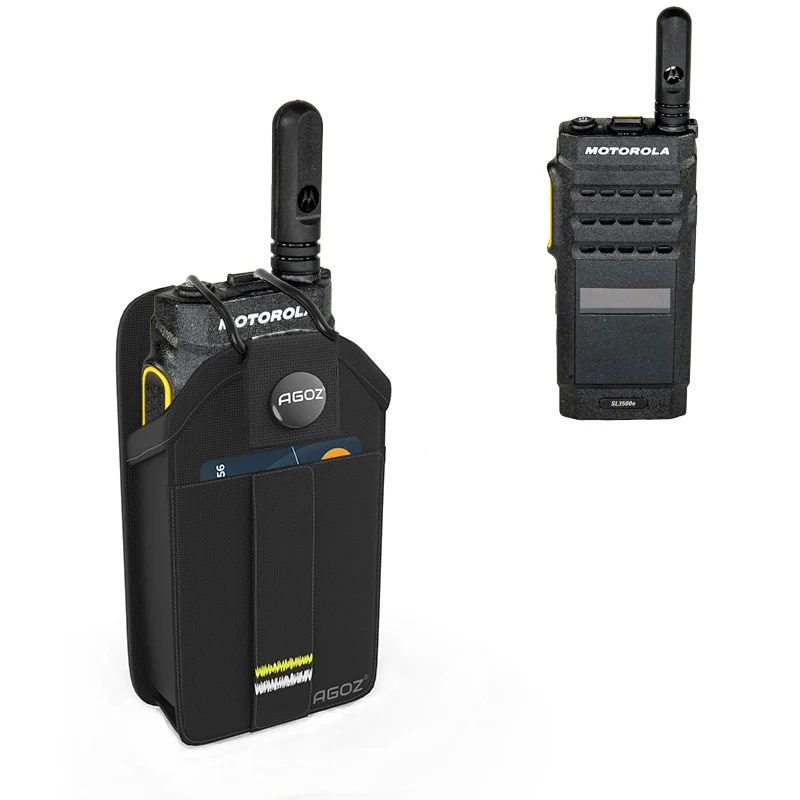 Medical Services Radio Holster with Snap Closure