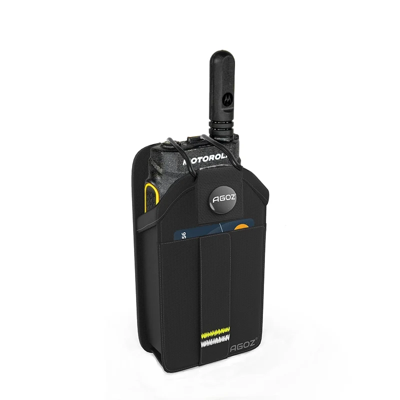 Medical Services Radio Holster with Snap Closure