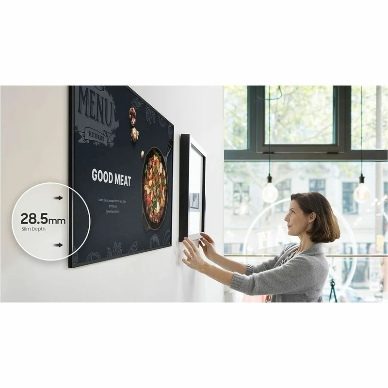 Panneau d'affichage Samsung Crystal UHD QBCN LH55QBCNBGCXGO