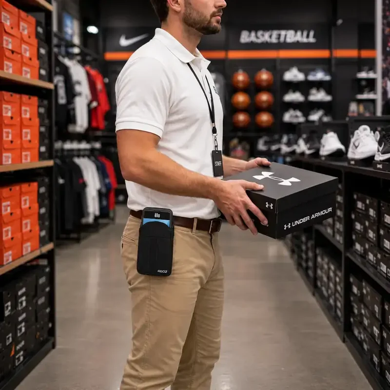 Elo Mobile Computer Holster with Belt Clip for Inventory Workflows | Agoz