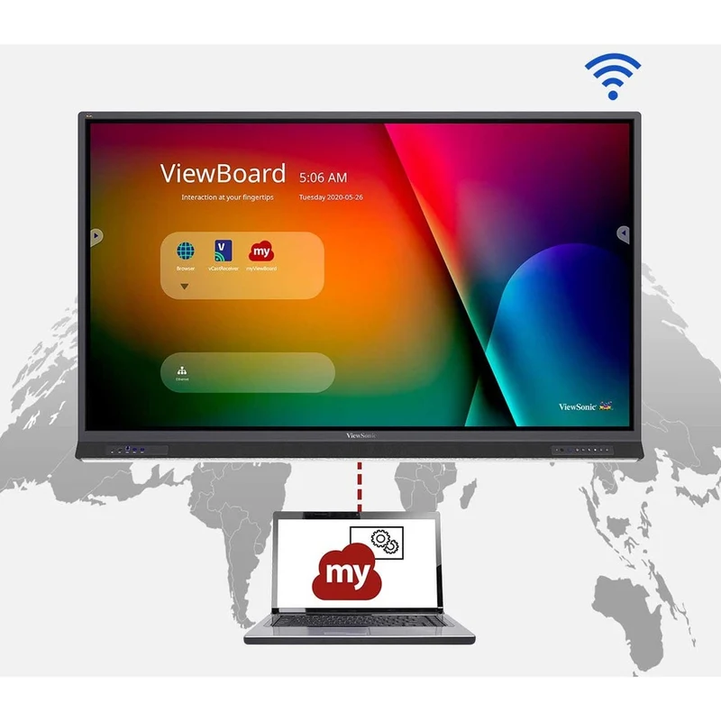 Moniteur tactile LCD ViewSonic ViewBoard VS18786 65.5" IFP6552-1C