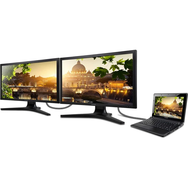 Moniteur LCD Full HD 24 pouces ViewSonic VG2449_H2 - Format 16:9 - Noir VG2449_H2