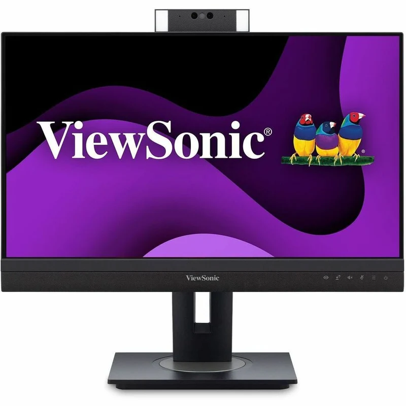Moniteur LED Full HD ViewSonic VG2457V 24" avec webcam - Format 16:9 - Noir VG2457V
