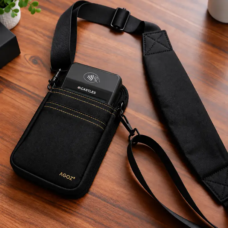 Castles POS Terminal Holster with Adjustable Shoulder Sling | Agoz