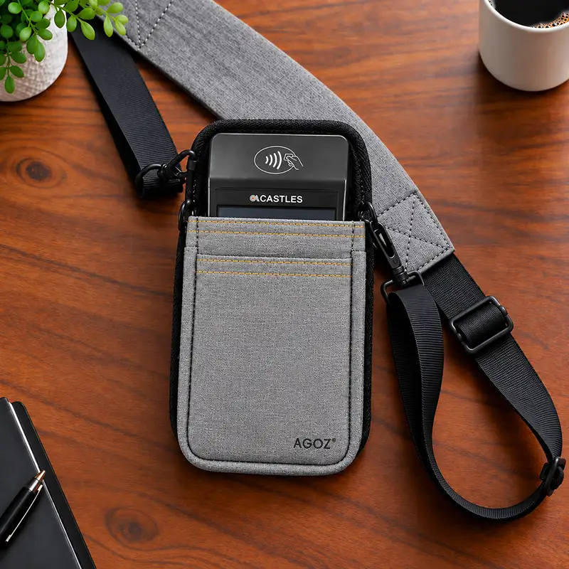 Castles POS Terminal Holster with Adjustable Shoulder Sling | Agoz