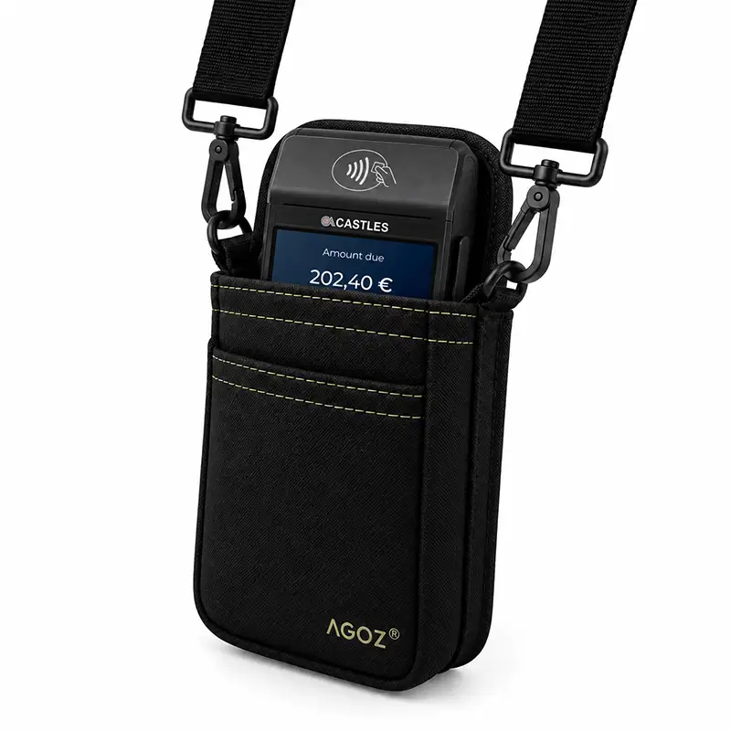 Castles POS Terminal Holster with Adjustable Shoulder Sling | Agoz