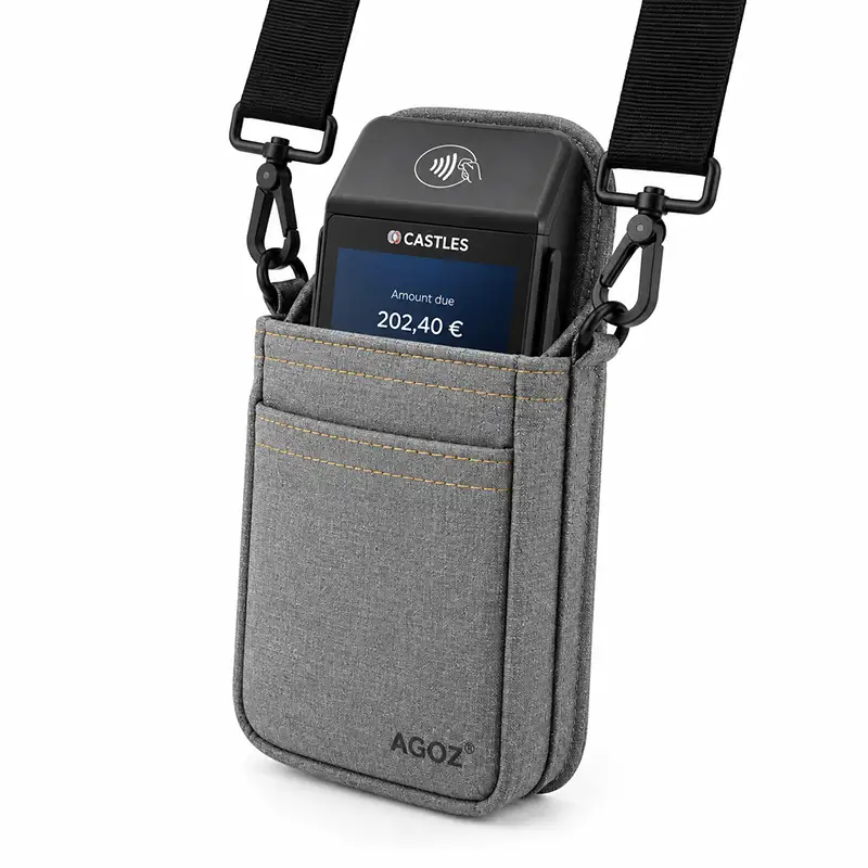 Castles POS Terminal Holster with Adjustable Shoulder Sling | Agoz