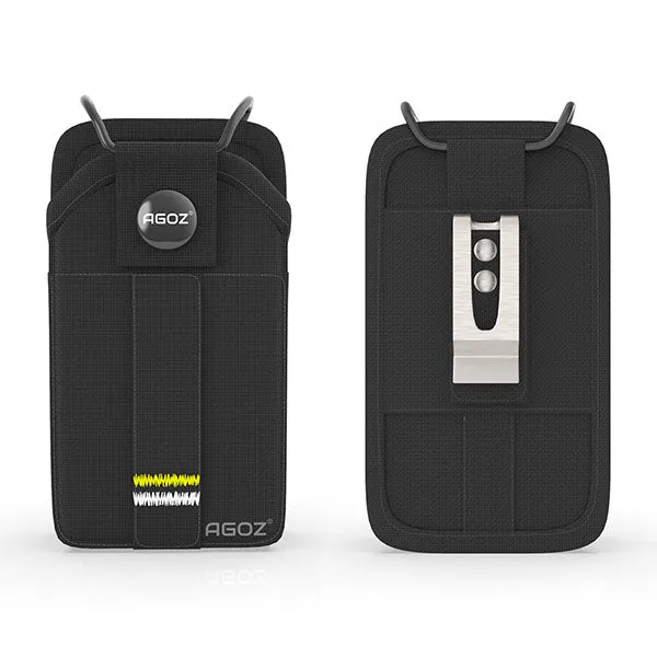 Durable Radio Belt Clip Case with Snap Closure