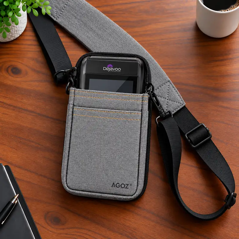 Rugged Dejavoo POS Holster with Adjustable Crossbody Sling | Agoz