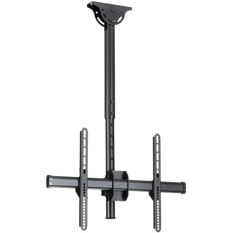 Support mural pour téléviseur au plafond StarTech.com - Poteau court de 1.8 à 3 pieds - Pour téléviseurs de 32 à 75 pouces avec une capacité de poids allant jusqu'à 110 lb (50 kg)