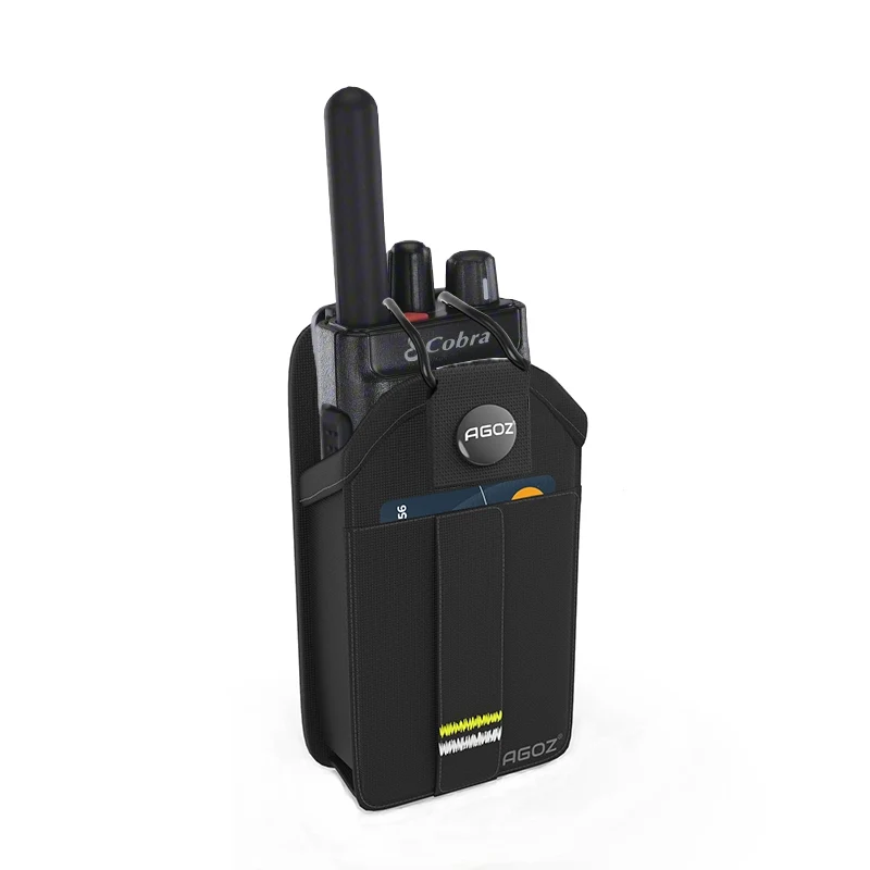 Durable Cobra Radio Case with Snap Closure
