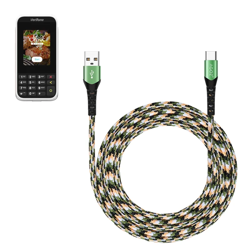 USB-C Charger Cable for Verifone Handheld POS Terminal
