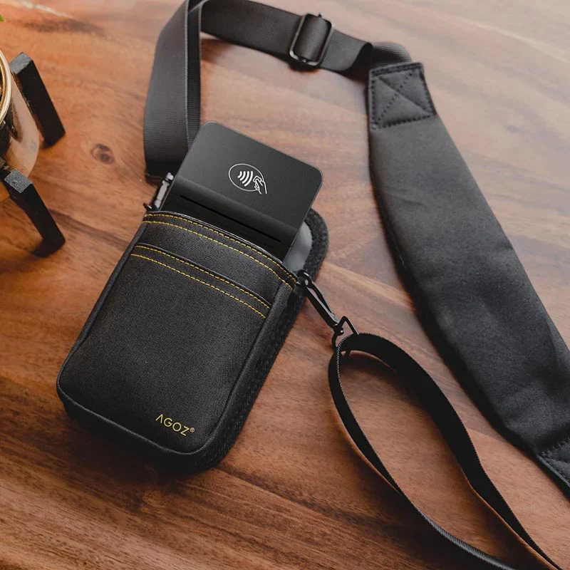 Ingenico Handheld POS Holster with Sling Shoulder Strap | Agoz