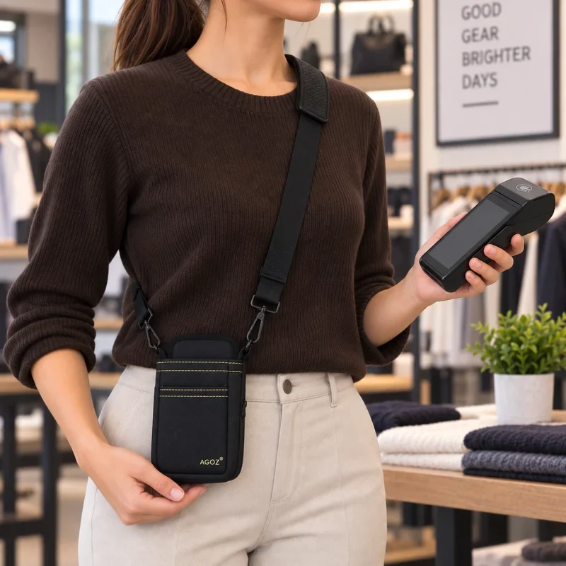 Adyen POS Terminal Holster with Adjustable Shoulder Strap | Agoz