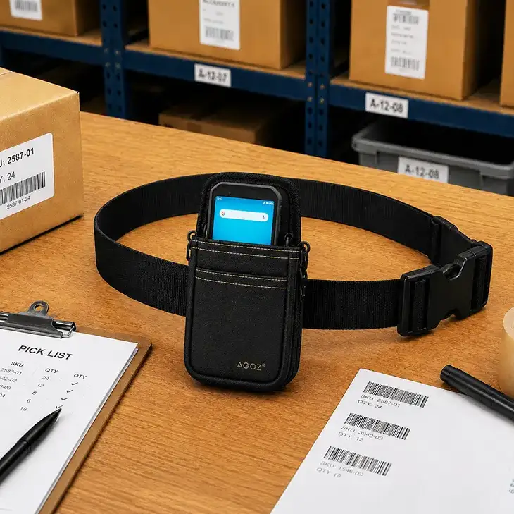 Almex Mobile Terminal Waist Belt Case for Inventory Teams | Agoz