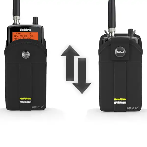 Military-Grade Uniden Radio Scanner Case with Snap Closure