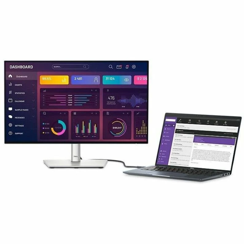 Moniteur LED Full HD Dell UltraSharp U2424HE 24 pouces - Format 16:9 - Noir DELL-U2424HE