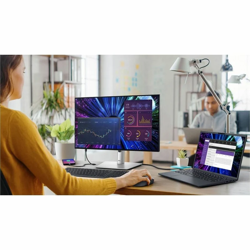 Moniteur LED Full HD Dell UltraSharp U2424HE 24 pouces - Format 16:9 - Noir DELL-U2424HE