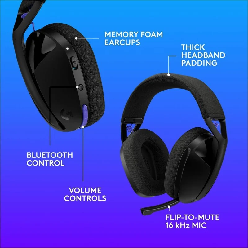 Casque de jeu sans fil Logitech G321 LIGHTSPEED 981-001562