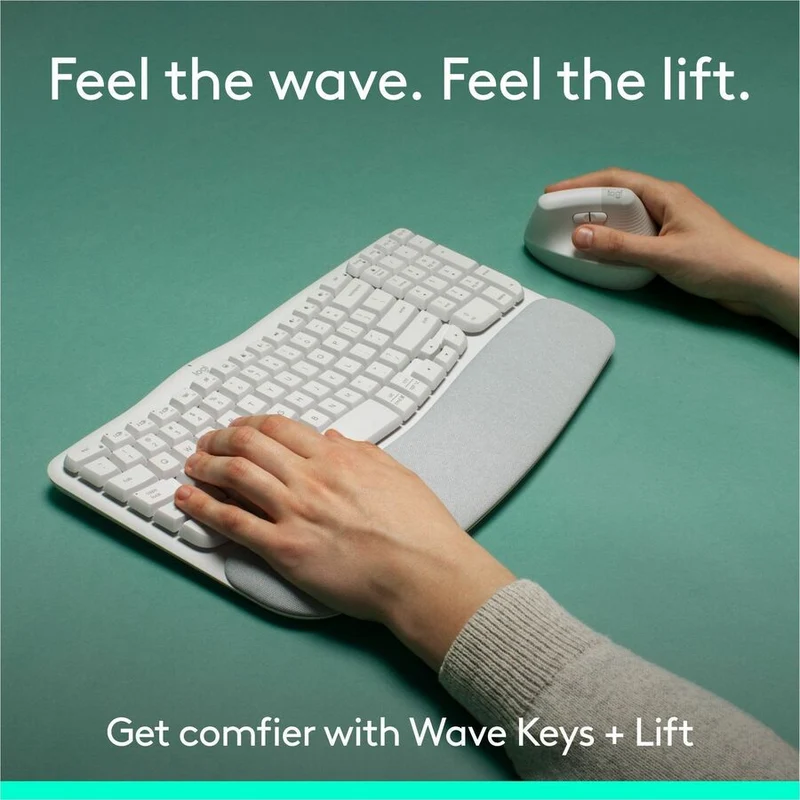 Logitech Wave Keys and Lift Combo 920-013611