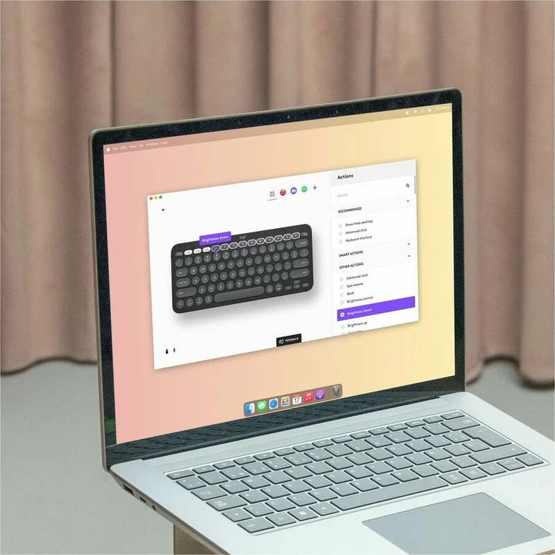 Logitech Pebble 2 Combo Clavier et souris sans fil pour Mac 920-012200