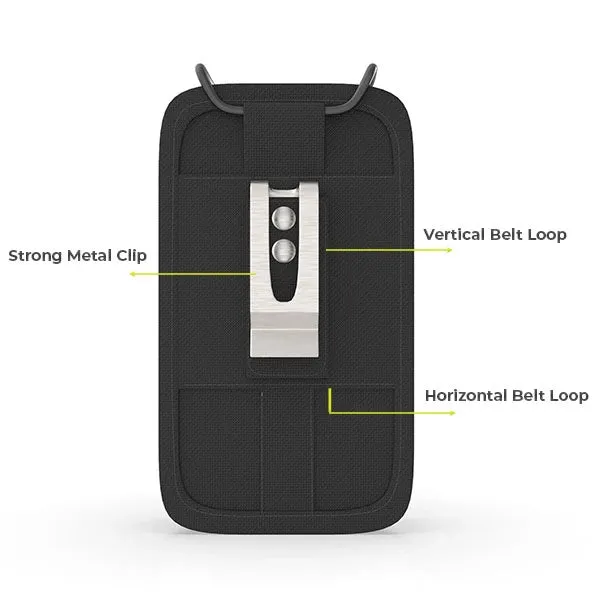 Military-Grade Unication G5 G4 G3 G2 G1 Voice Pager Case with Snap Closure