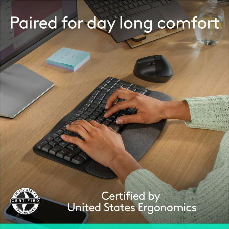 Logitech Wave Keys and Lift Combo 920-013610